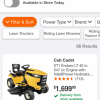 Cub Cadet 42” Riding Lawn Mower - Like New