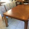 Oak dining table/4 chairs