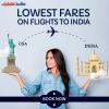 Grab Flights to India from USA