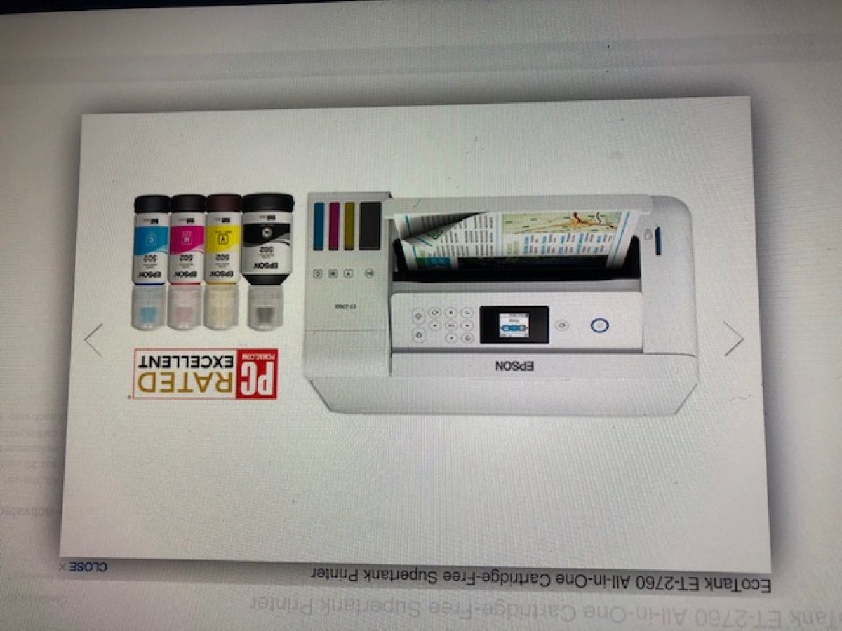 Epson Super Tank Printer ET-2760 | Toledo Classifieds 43566 $200