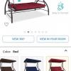 Three seater porch swing  offer Home and Furnitures