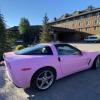Pink Corvette. One of a kind