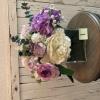 Faux flowers in vase-additional photos available
