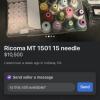 15 needle Ricoma MT1501 EMBROIDERY MACHINE 