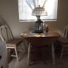 Wooden Table & 2 Chairs - Cottage Core