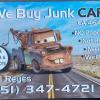 $ WE BUY JUNK CARS $ COMPRO CARROS PARA YONKE $  offer Car