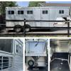 1993 Gooseneck Featherlite 3 Horse Trailer with Tack Rooms & Sleeping Quarters