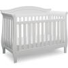 Delta Children Lancaster 4-in-1 convertible baby crib Bianca white  offer Home and Furnitures