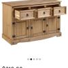 Solid Pine Buffet  offer Home and Furnitures