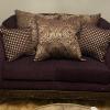 New! Purple Loveseat Used stone color loveseat