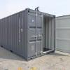 Standard Shipping containers are completely-enclosed units with rigid walls, 