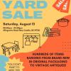 YARD SALE offer Garage and Moving Sale