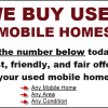 WE BUY ALL MOBILE HOMES offer Community