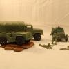 Vintage Army Soldiers and Vehicles