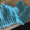 Hand Made Hat and Mitten Set offer Clothes