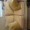 Gold colored Love Seat, like New