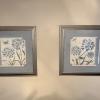 Slate-Blue Floral Cordinating Wall Hanging Pictures offer Home and Furnitures