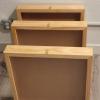 24 inch Portable Natural Pine Wood Countertop Display Case