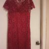 Brand New Lace Maroon Dress