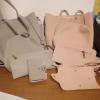 Gray/Pink New Purses