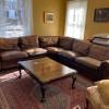 Genuine Leather Sectional-L Shaped (8' each side) offer Home and Furnitures