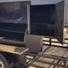 Trailer   bbq pit with trailer  offer Garage and Moving Sale