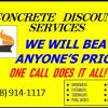 Discount Concrete Service - Driveways, foundations, walkways, patios, steps.. and more