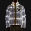  MONCLER Palm Angels MAYA 70 Down Jacket Puffer LED Light Glow Bright White offer Clothes