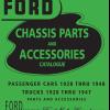 1928-48 Ford Car / 1928-47 Ford Truck Parts Book - Green Bible