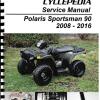 Polaris Sportsman 90 Service Manual: 2008-2016 offer Books