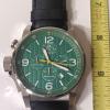 Invicta I Force Green Dial With Black Leather Band offer Jewelries