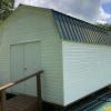 16 ft x 12 ft lLofted Barn Storage Building offer Lawn and Garden