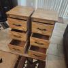 2 Night Stands with 3 Drawers Each offer Home and Furnitures