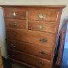 Cherry Wood 7 Drawer Dresser offer Home and Furnitures