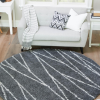 New gray and white rug for sale 7 ft round offer Home and Furnitures