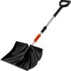 Snow Shovel for Driveway Car Home Garage - Portable Folding Snow Shovel with Retractable Handle offer Lawn and Garden