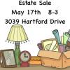 Indoor Estate Sale offer Garage and Moving Sale