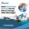 Does Southwest Airlines Permit Name Change After Marriage? offer Web Services