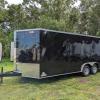 Enclosed Car Hauler Trailer 8.5x20 Tandem 3500lb Axles in Black offer Truck