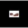 New 3pcs Leather Furniture Set (Love Seat, Ottoman (Foot Stool) +