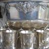 Silverplate PUNCH BOWL SET by Wallace