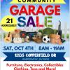 Copperfield Community Garage Sale --October 4th from 8-11AM (22 addresses!) offer Events