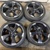 Audi RS3 Black Rotor Wheels 19x8.5/19x8 W/Tires offer Auto Parts